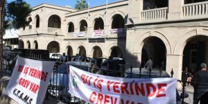 Girne Kaza Mahkemesi’nde grev