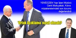 Gözler ‘ortak açıklamada’