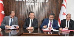 Tarım ve Doğal Kaynaklar Bakanlığı ile üç belediye arasında protokol imzalandı