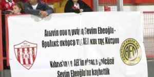 Ebeoğlu anısına anlamlı pankart