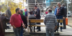 Havaya  uyarı  ateşi!