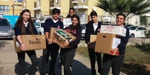 Bülent Ecevit Lisesi’nden ‘Paylaşım Mutfağı’na bağış