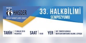 Halkbilimi Sempozyumu yapılıyor