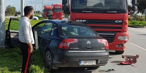 Dörtyol kavşağında kaza