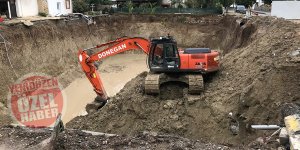 Yol çöktü, belediye ‘sus, pus’!