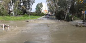 Kanlı Dere güneyde taştı