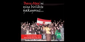 CTP  Girne'de "Barış Ateşi" yakacak