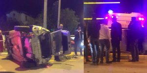 İki araç yüz yüze çarpıştı: 1 yaralı