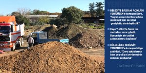 Gemikonağı'nda su gitti, temizlik-tadilat başladı