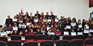 Minikler hayallerini yazdılar...