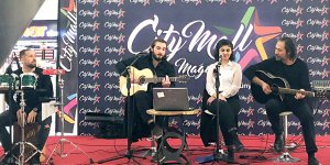 Grup Efsunkar City Mall AVM sahnesine konuk oldu