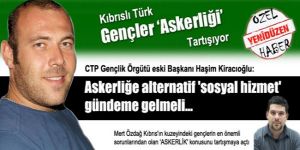 Askerliğe alternatif sosyal hizmet gündeme gelmeli…