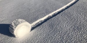 Kar ruloları İngiltere'de görüntülendi