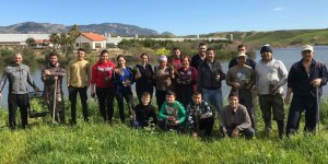 Şirinevler Göleti çevresine fidan dikildi