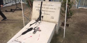 Grivas'ın mezarı saldırıya uğradı