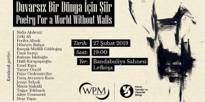 Kıbrıslı şairlerden ‘Duvarsız Bir Dünya İçin Şiir’ dinletisi