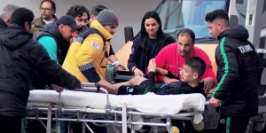 Genç futbolcu korkuttu