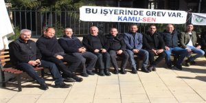 Mahkemede 'odacı sorunu' grevi