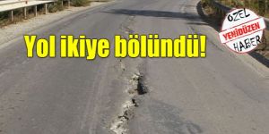 Çamlıbel’de yol derdi