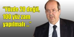 Tatar, illa ki ‘özelleştirme’ diyor