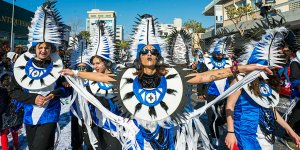 Limasol renkli görüntülere tanıklık etti