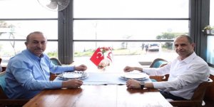 Özersay Çavuşoğlu ile görüştü