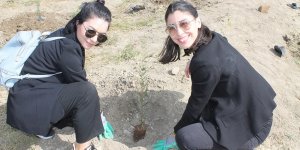 25. yıl anısına ağaç diktiler