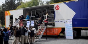 ‘Deprem Simülasyon Tırı’ Kıbrıs'ta.