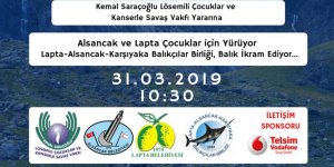 "Alsancak Lapta Çocuklar İçin Yürüyor"