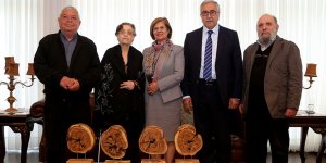 Sanatta 50. yılını dolduranlar onurlandırıldı