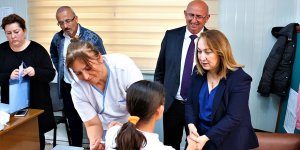 30 öğrenciye HPV aşısı yapıldı