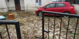 Sel Ozanköy'ü de vurdu