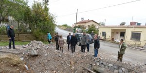 Akıncı, sel felaketi bölgelerini gezdi