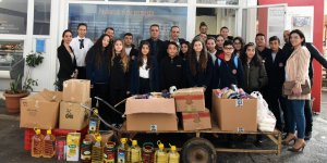 Öğrencilerden anlamlı destek