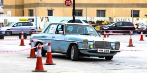 Klasik otomobiller City Mall AVM’de yarıştı