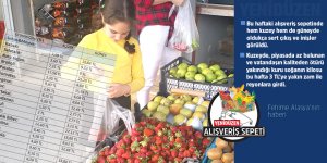 Kuru soğanın fiyatı arttı, salatalık yarı yarıya düştü