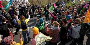 Çevreci eylemde 113 gözaltı