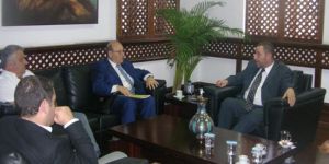 Denktaş, KTTO heyetini kabul etti