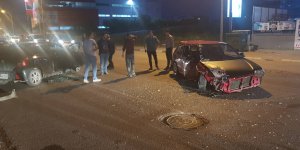 Küçük Kaymaklı'da trafik kazası