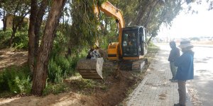 Mutluyaka'da kazı başladı