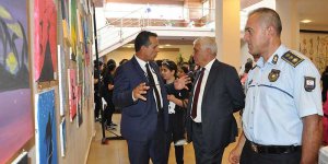 Öğrencilerden yıl sonu sergisi