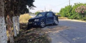 Yüz yüze çarpıştılar, 4 yaralı