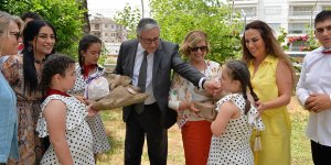 Sarayın özel konukları vardı