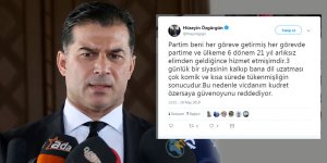Özgürgün, güven oylamasına katılmayacağını açıkladı: “Vicdanım, Özersay’a güvenoyunu reddediyor”