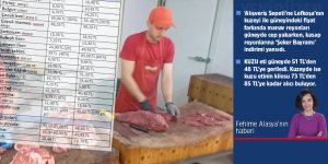 Kuzeyde değil, güneyde  Kuzu pirzolada,  bayram indirimi