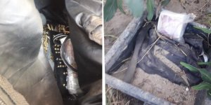 Soyguncular kaçtı, altınlar bulundu!