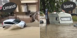 Sağanak, Limasol ve İskele’yi vurdu
