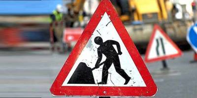 Sanayide yol çalışması