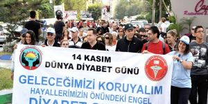 Diyabet için yürüdüler
