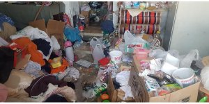 Esentepe’de çöp ev